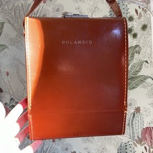 Old Polaroid Case and Binoculars